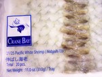 Crane Bay Pacific White Shrimp