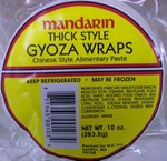 Mandarin Brand Gyoza wraps