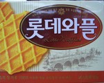 Lotte brand Waffle Cone Cookies
