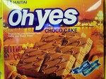 Haitai brand OhYes Choco Cake (12pk)