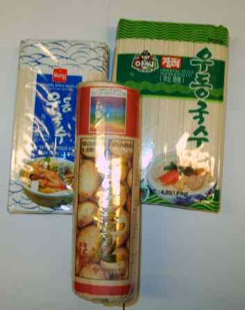 variety of noodles